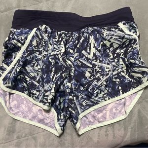 Tek Gear Running Shorts Mint green and Navy